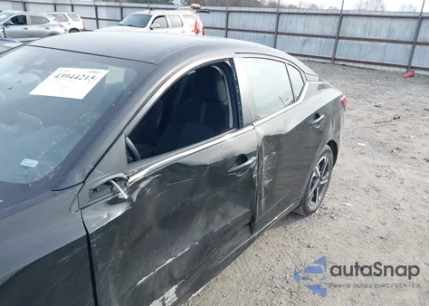 2025 Nissan Sentra Sv from USA, damaged, VIN 3N1AB8CV1SY399291